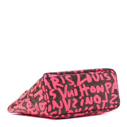 Louis Vuitton Monogram Graffiti Neverfull GM Fuchsia 3 of 8