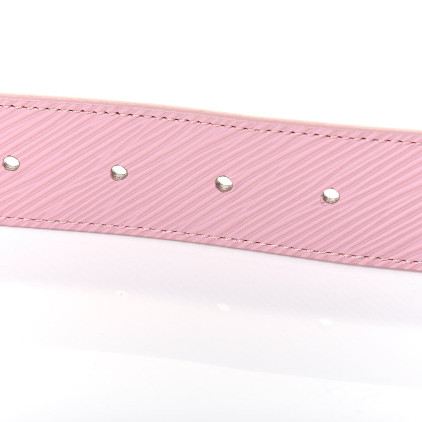 Monogram Epi LV Circle Reversible Belt 80 32 Rose Ballerine