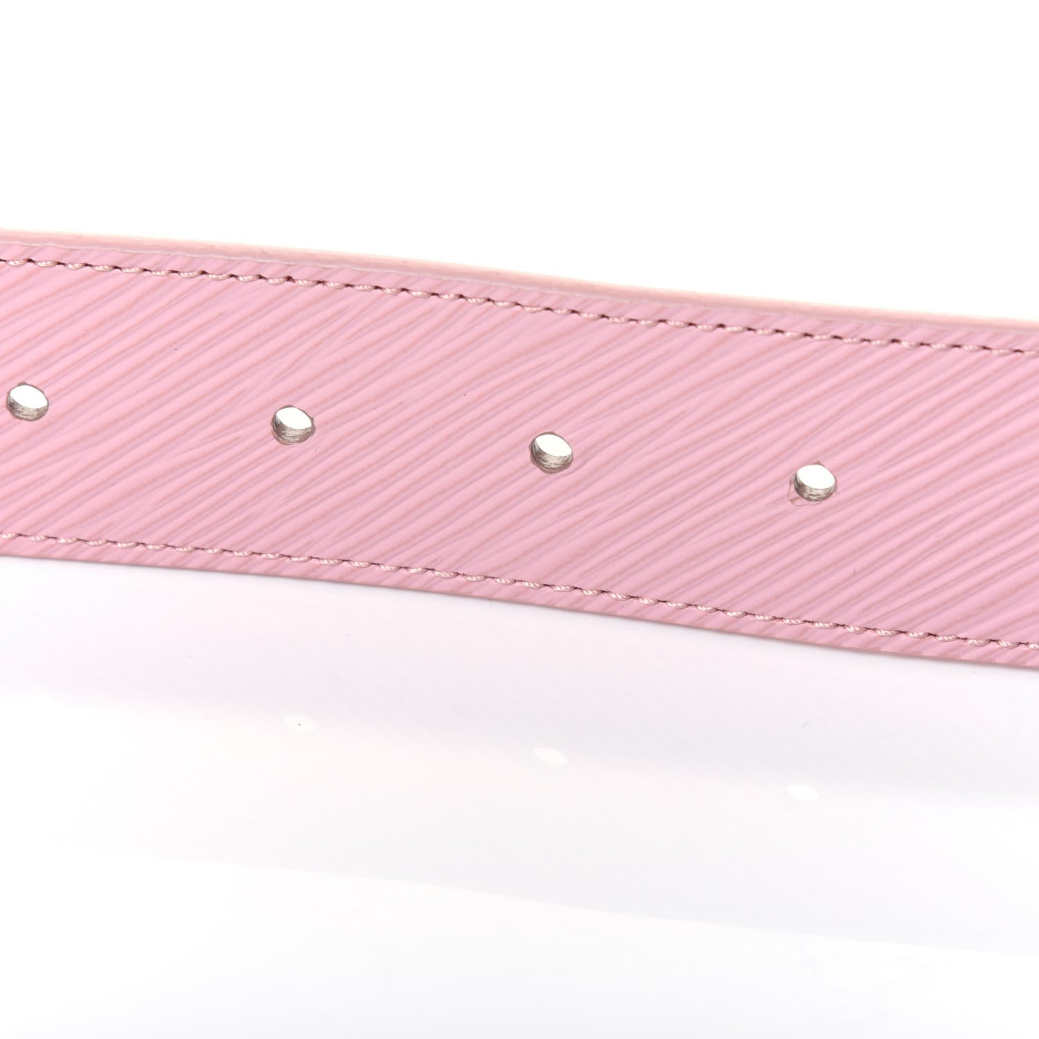 Louis Vuitton Monogram Epi LV Circle Reversible Belt 80 32 Rose Ballerine 4 of 8