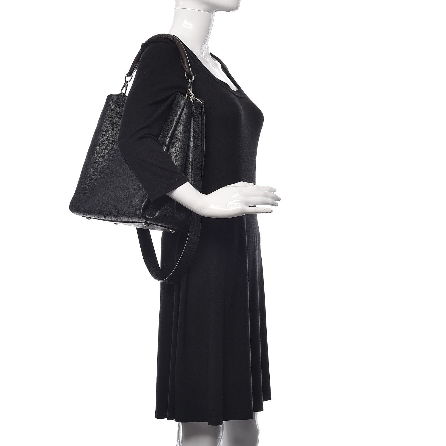 Louis Vuitton Mahina Babylone PM Black 2 of 17