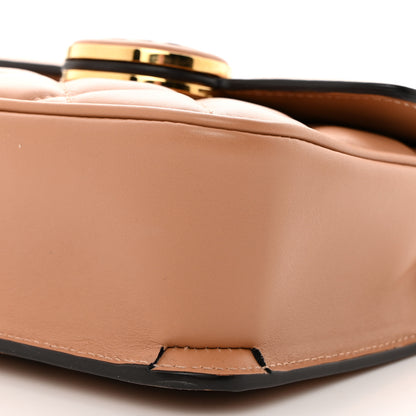 Gucci Calfskin Quilted Mini Deco Shoulder Bag Camelia 10 of 10