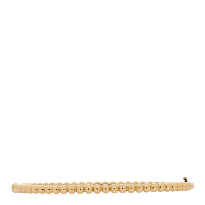 Van Cleef & Arpels 18K Yellow Gold Perlee Pearls of Gold Bracelet L 2 of 4