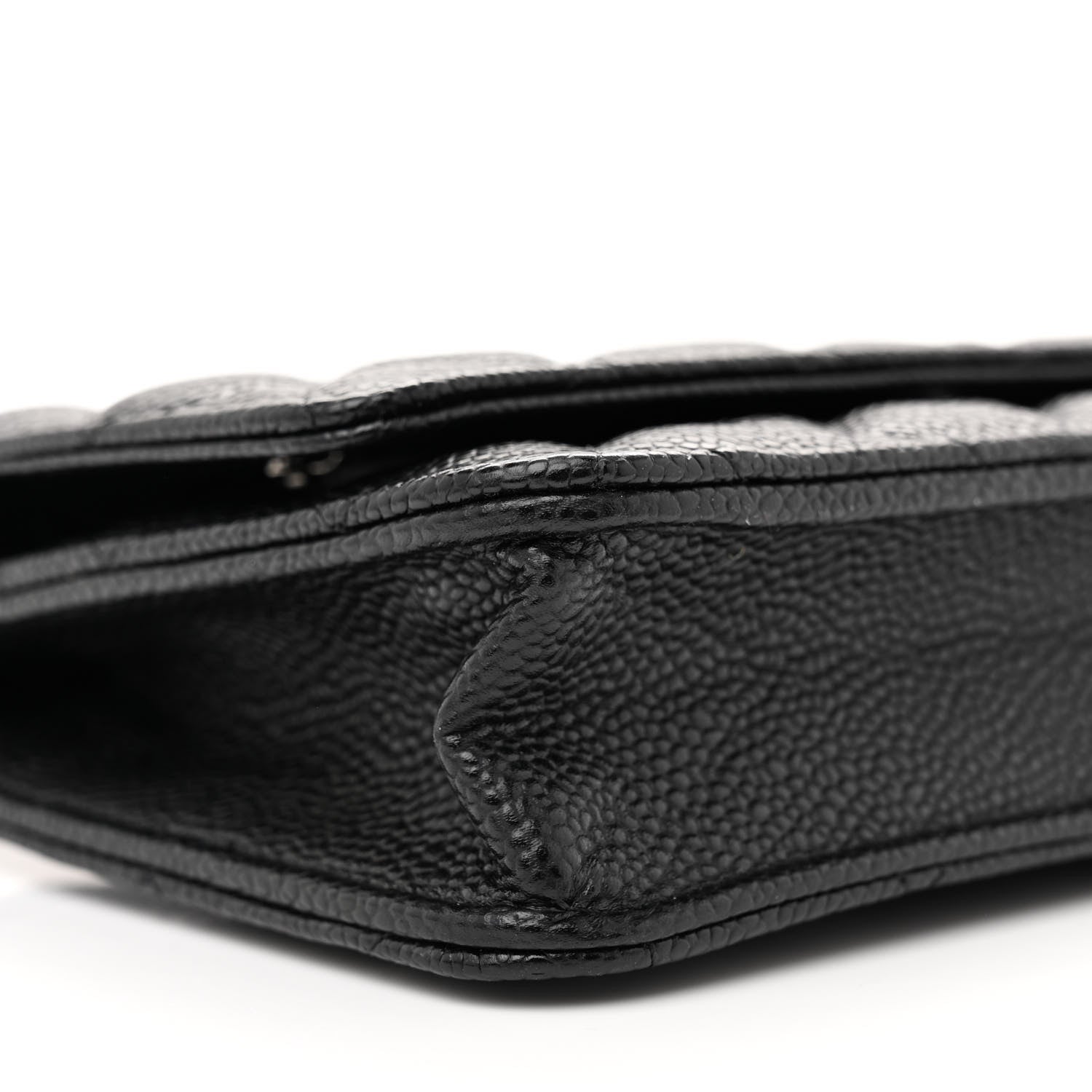 Chanel Caviar Quilted Wallet on Chain WOC Black 9 of 11