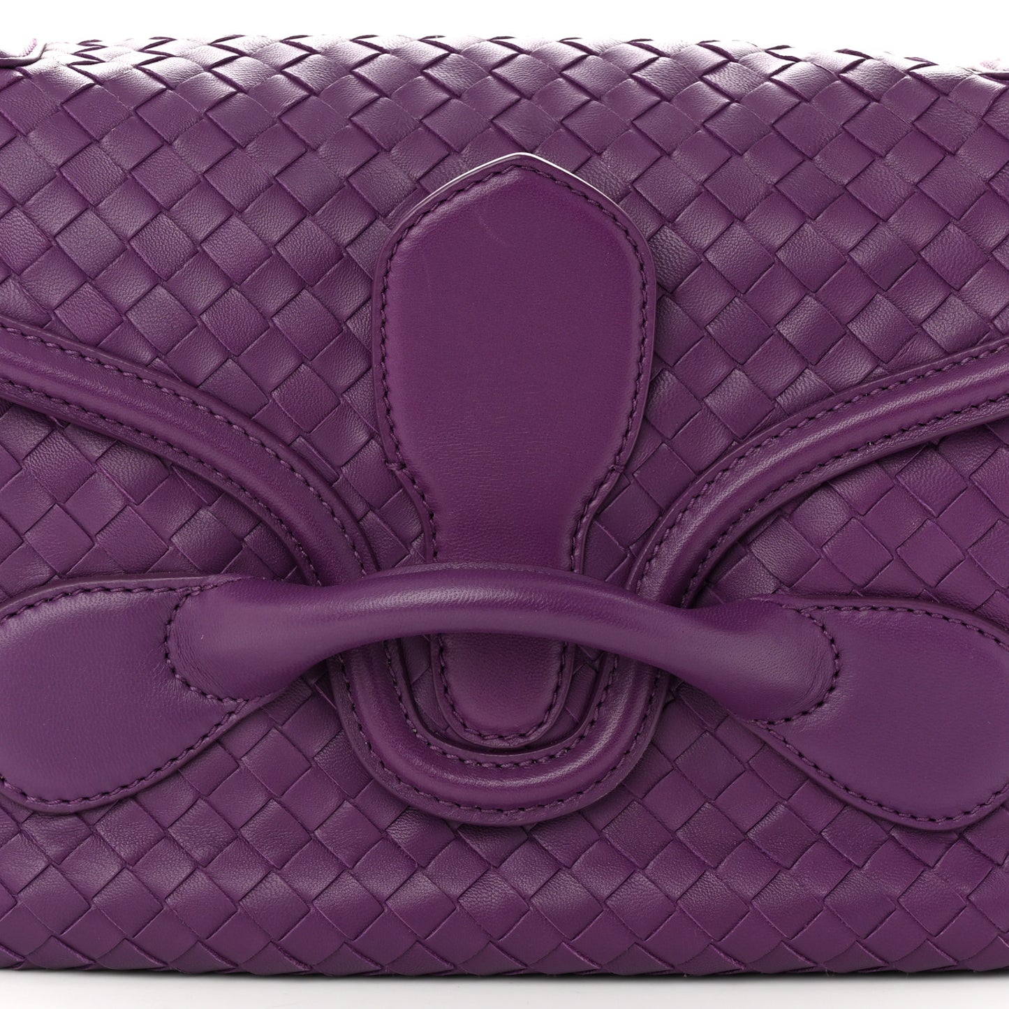 Nappa Intrecciato Rialto Shoulder Bag Monalisa