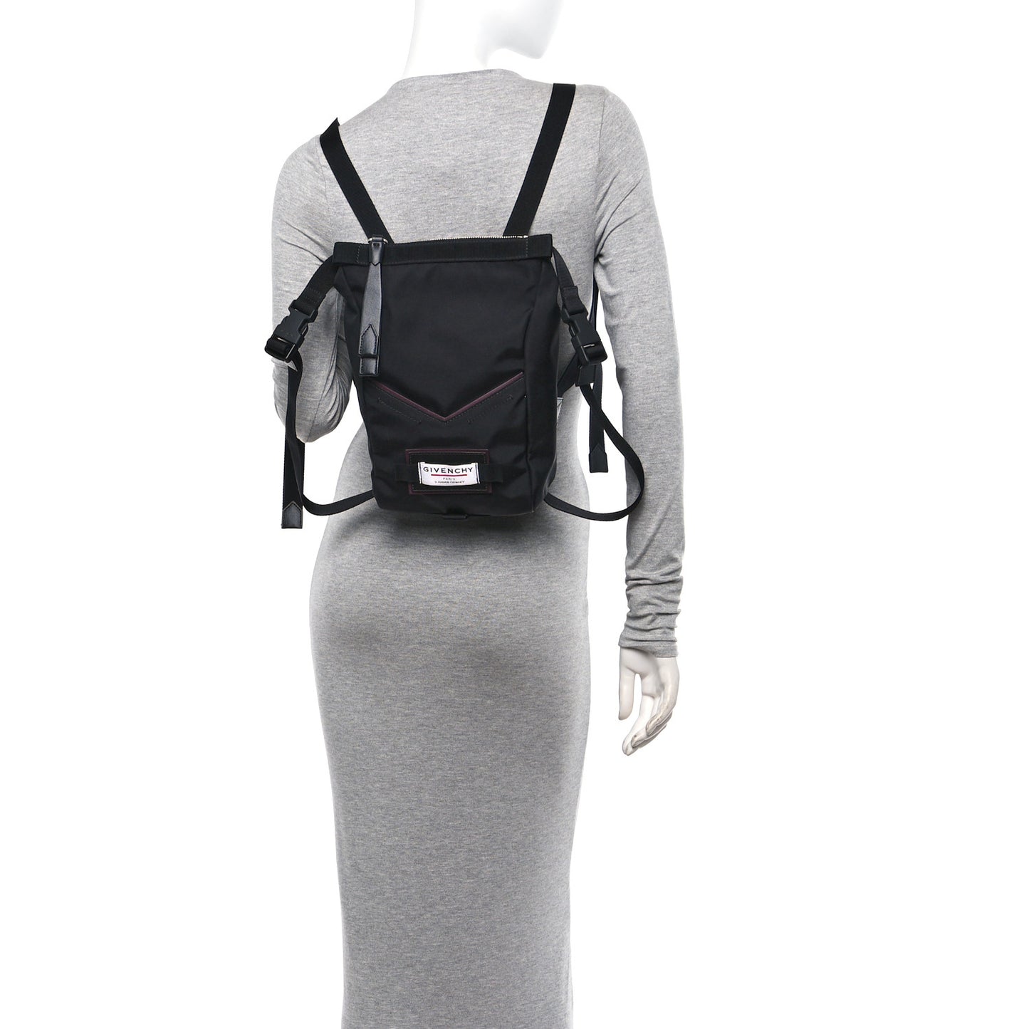 Nylon Mini Downtown Backpack Black