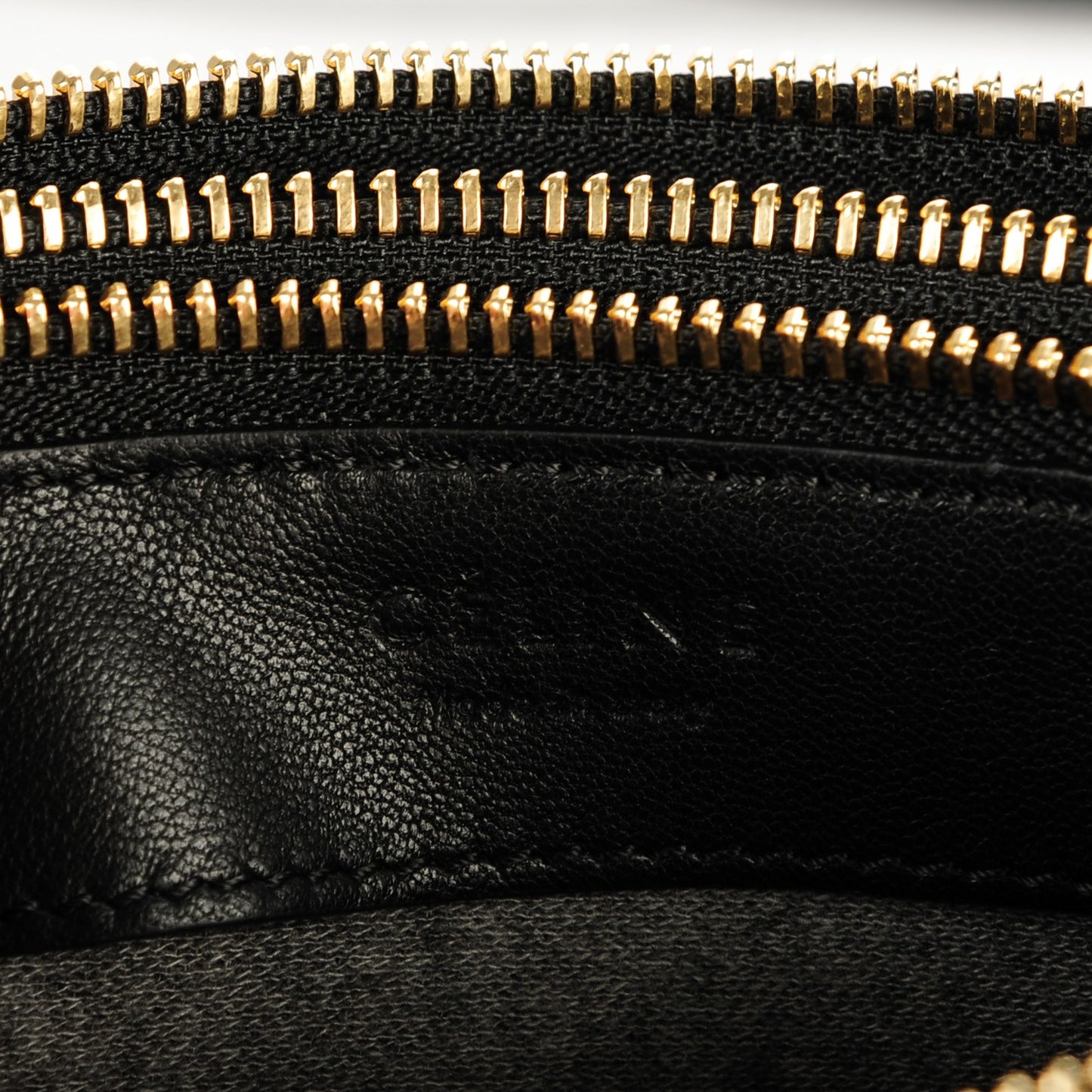 Lambskin Small Trio Crossbody Bag Black