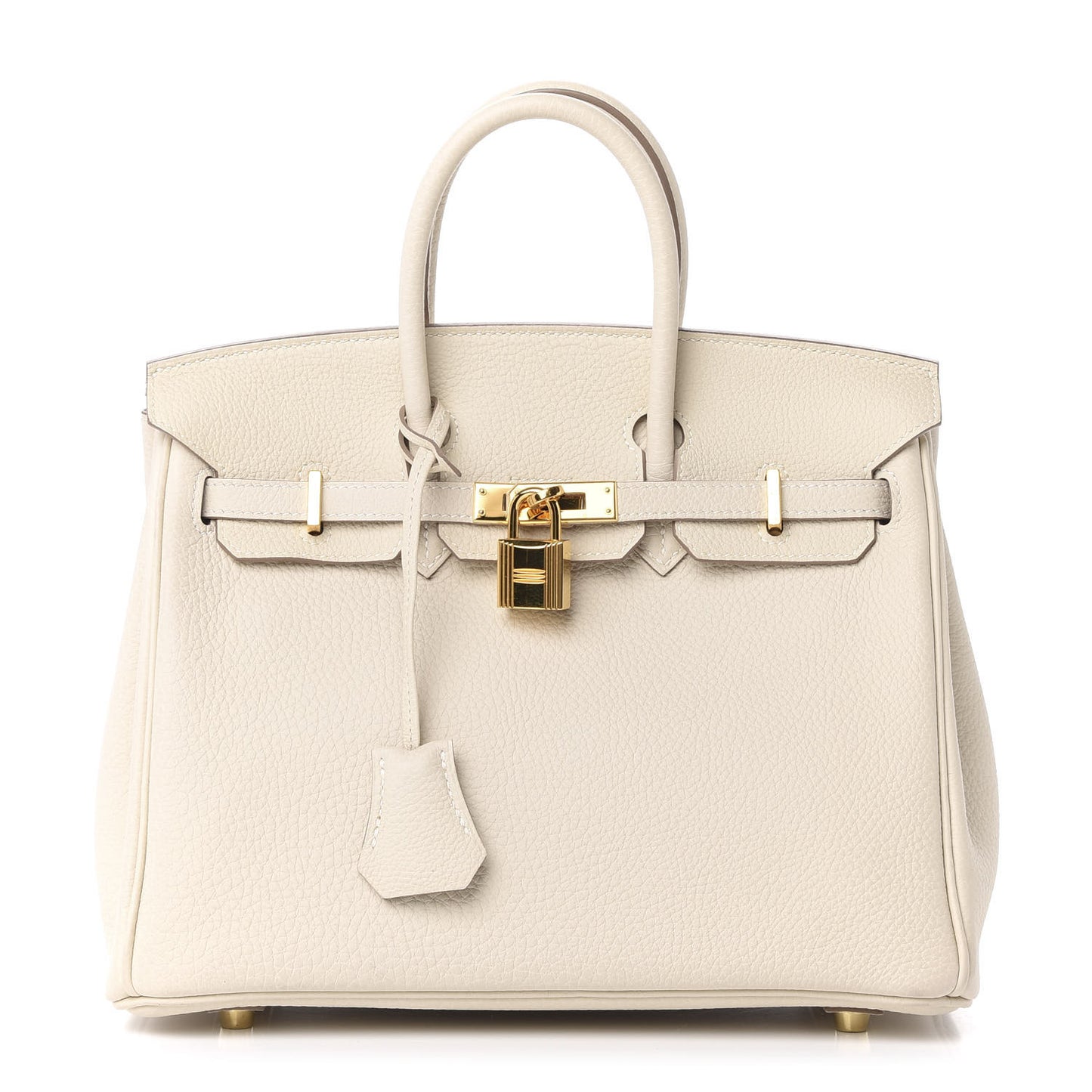 Taurillon Clemence Birkin 25 Craie