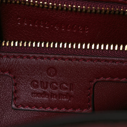 Gucci Snakeskin Web Small Jackie 1961 Hobo Rosso Ancora 6 of 12