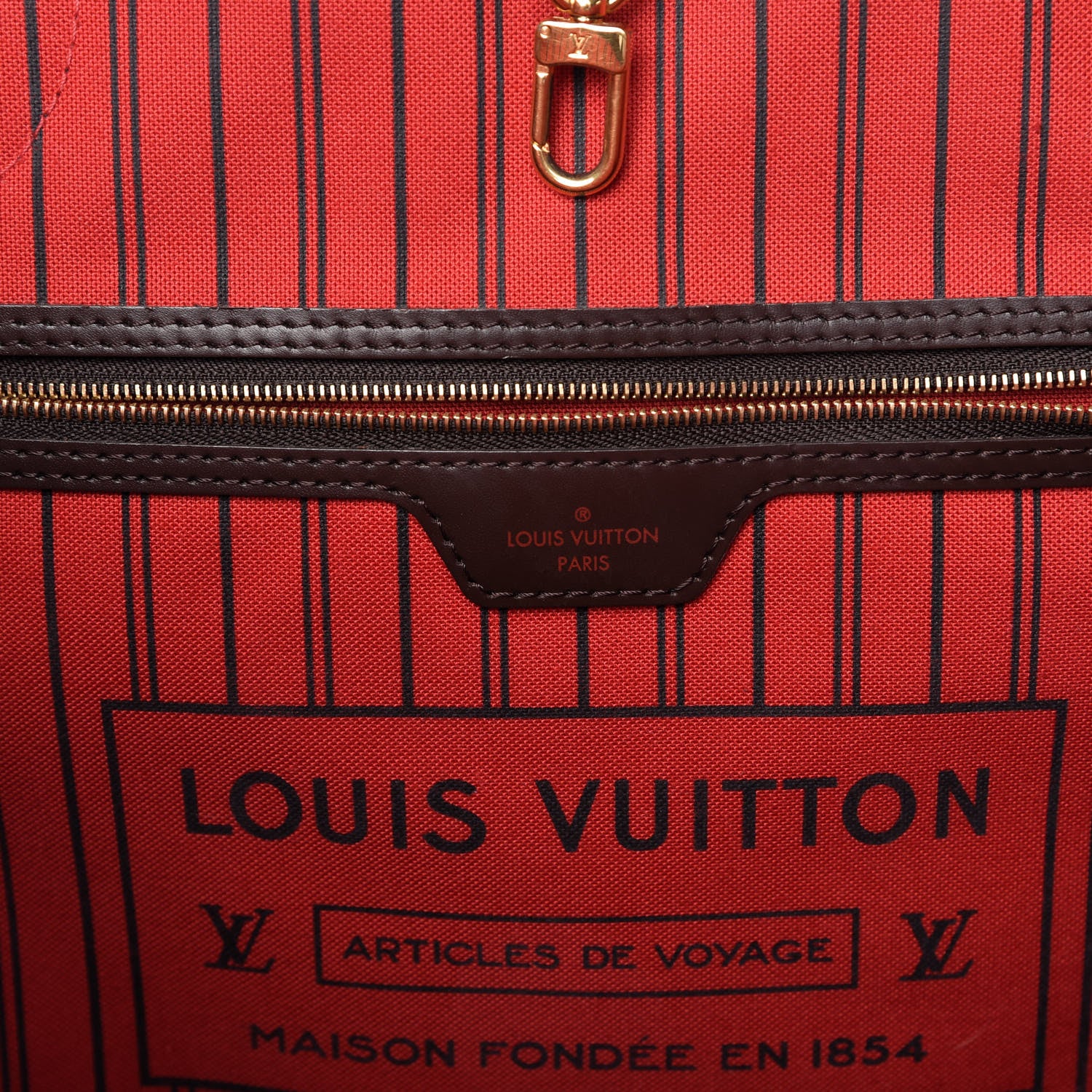 Louis Vuitton Damier Ebene Neo Neverfull MM 7 of 12