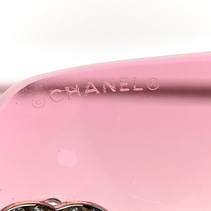 Chanel Metal Crystal CC Logo Sunglasses 4017-D Pink 8 of 10