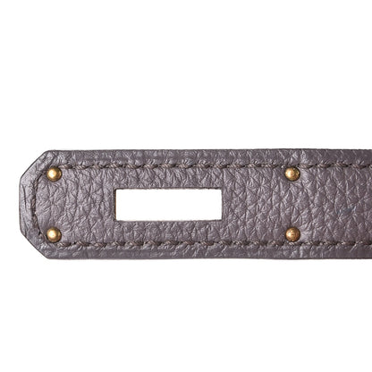 Hermes Togo Kelly Retourne 32 Etain 30 of 34