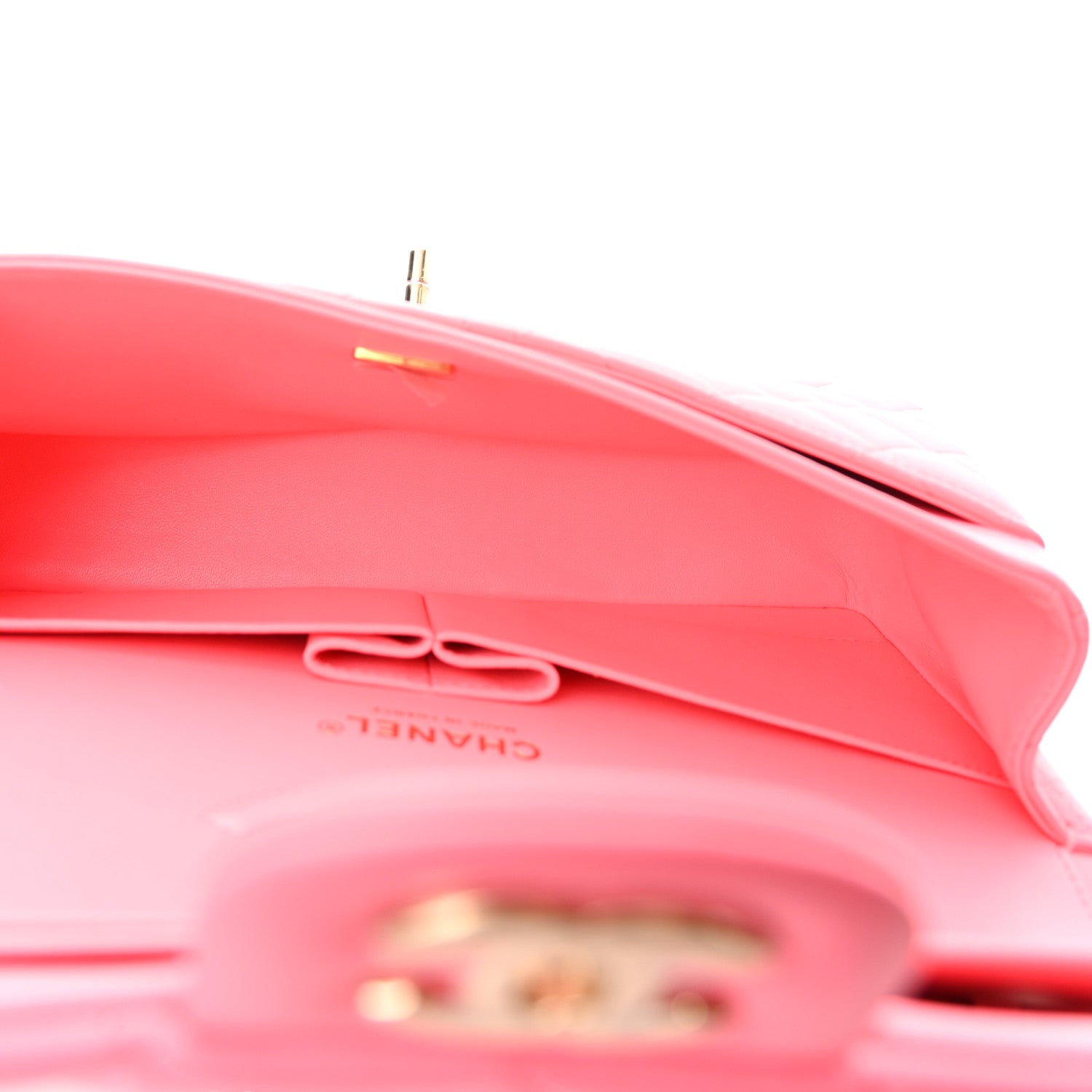 Chanel Lambskin Quilted Medium Double Flap Pink 5 of 10