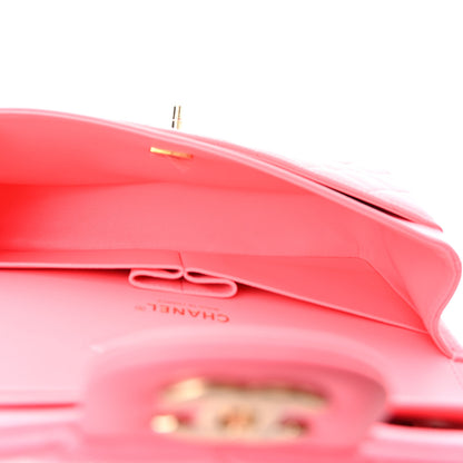 Chanel Lambskin Quilted Medium Double Flap Pink 5 of 10