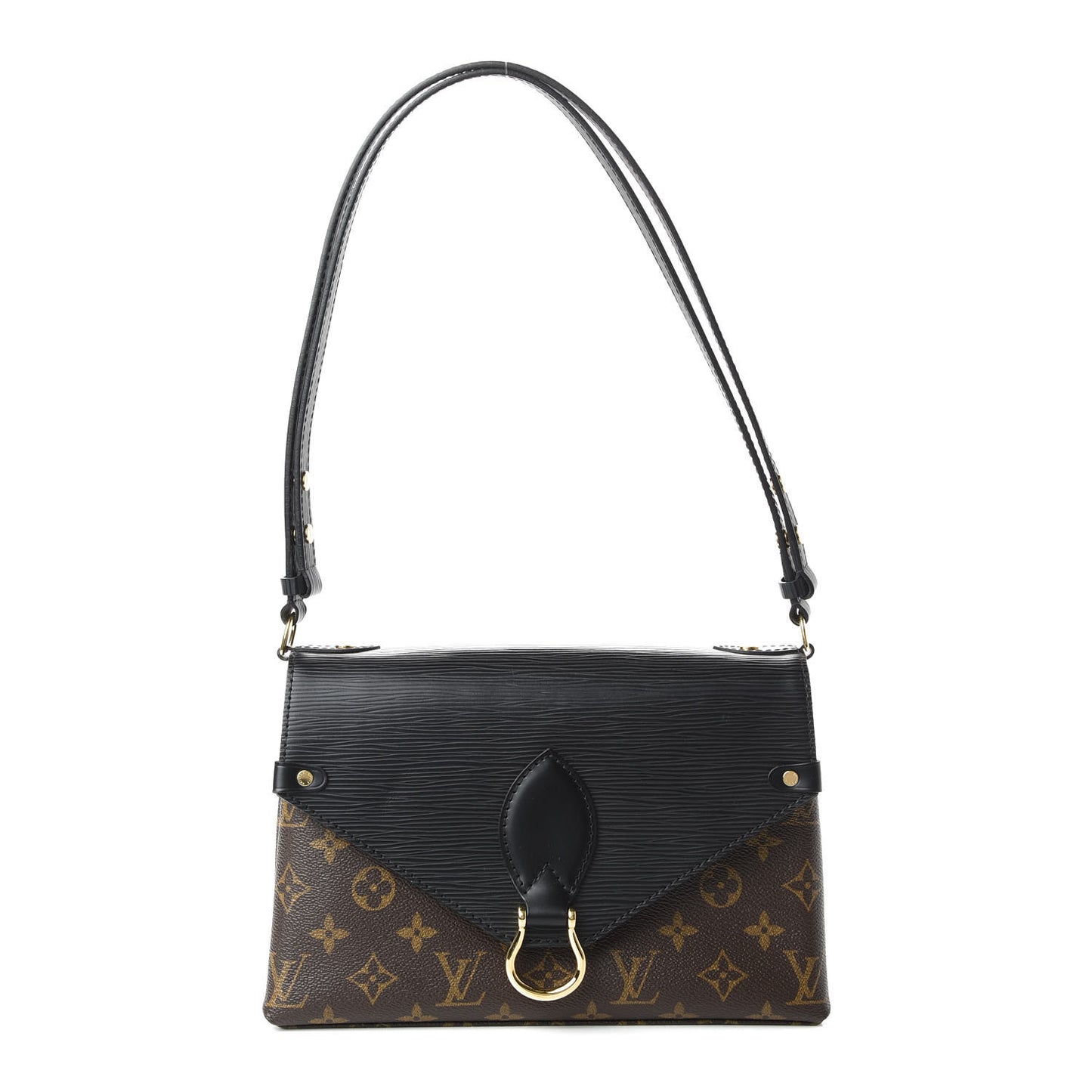 Epi Monogram Saint Michel Black
