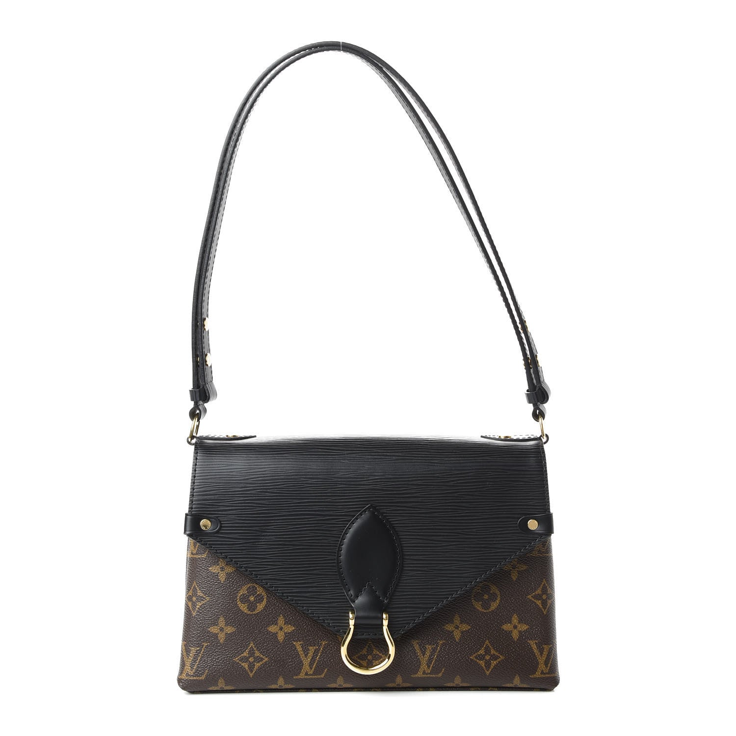 Louis Vuitton Epi Monogram Saint Michel Black 1 of 9