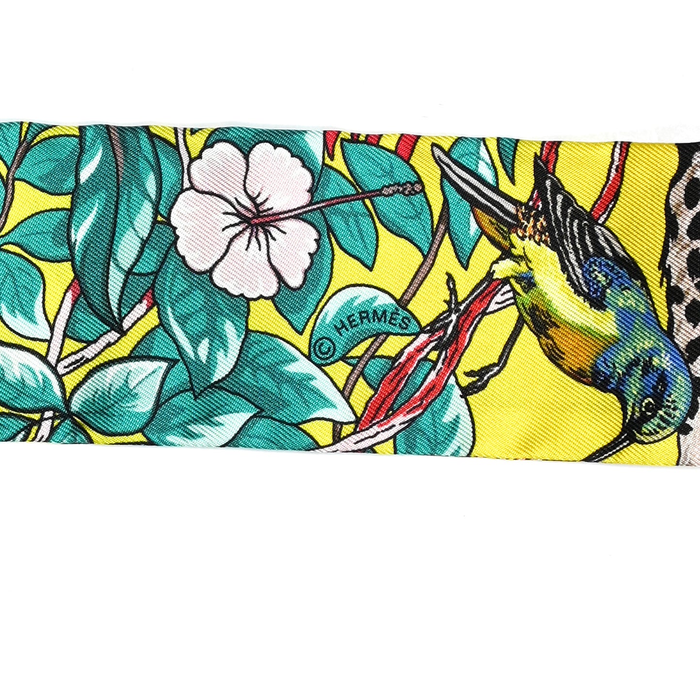 Silk Jungle Love Love Twilly Jaune Vif Canard