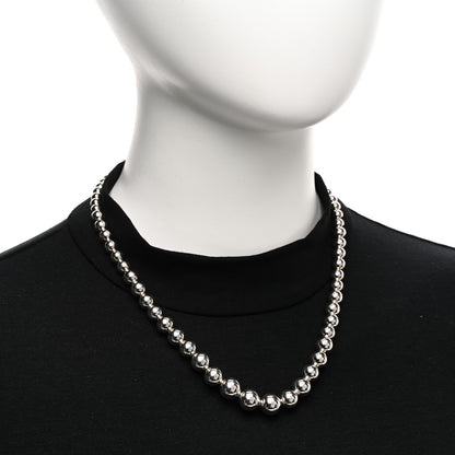 Tiffany Sterling Silver HardWear Graduated Ball Necklace 2 of 5