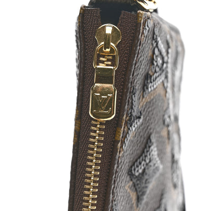 Louis Vuitton Monogram Sequins Pochette Accessories Black 10 of 10