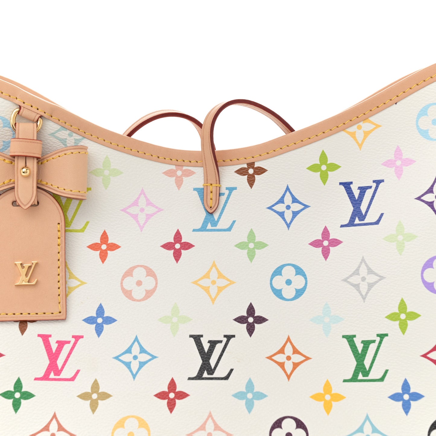 LV X TM Monogram Multicolor CarryAll PM White