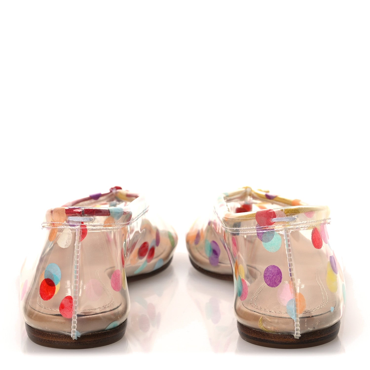 Maison Margiela PVC Confetti Printed Tabi Ballerina Flats 35 Multicolor 6 of 10