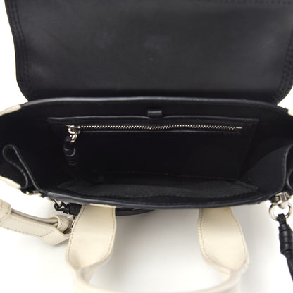 3.1 Phillip Lim Mini Embroidered Pashli Satchel White Black 5 of 13