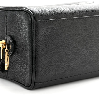 Chanel Caviar Timeless CC Cosmetic Pouch Bag Black 10 of 13