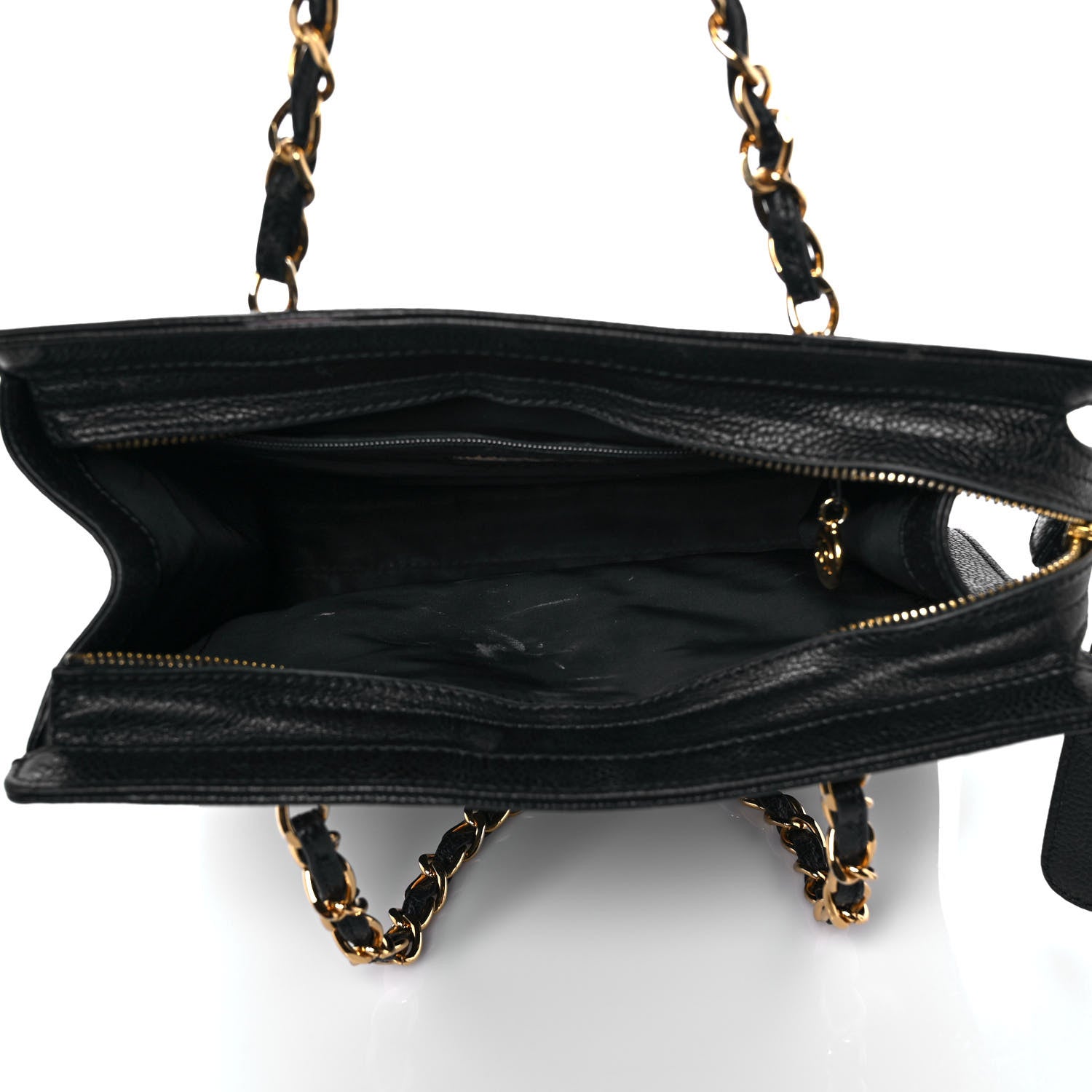 Chanel Caviar CC Shoulder Bag Black 4 of 9