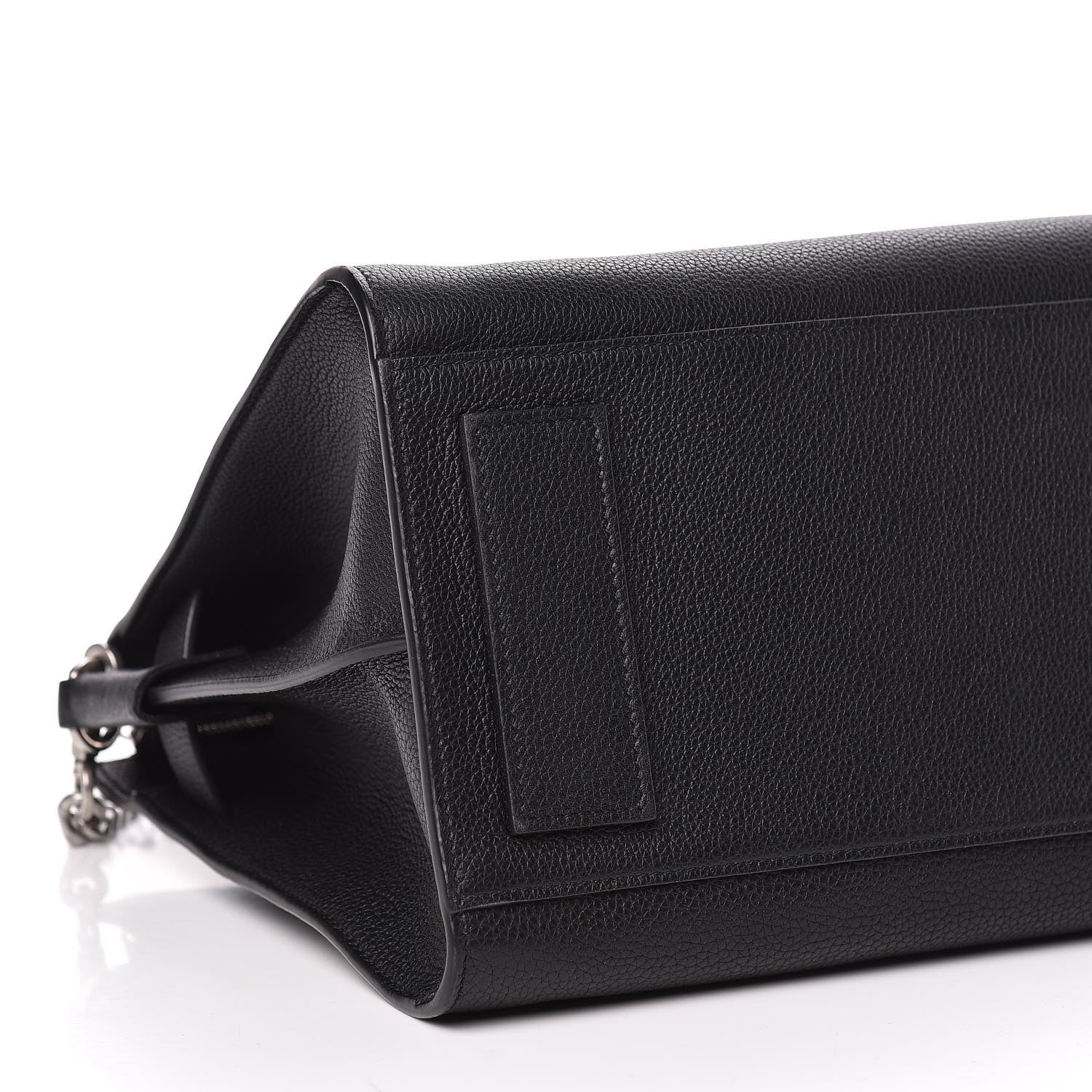 Saint Laurent Grained Calfskin Small Souple Sac De Jour Black 5 of 10
