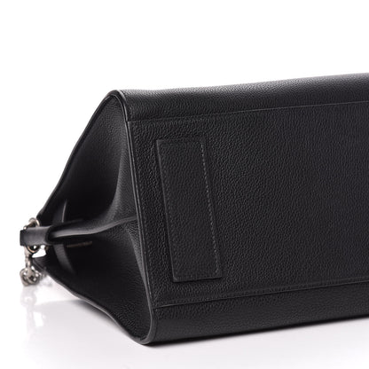 Saint Laurent Grained Calfskin Small Souple Sac De Jour Black 5 of 10