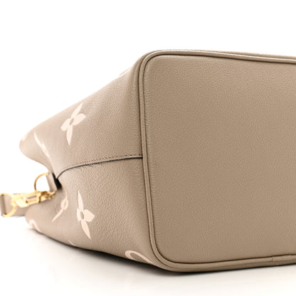 Louis Vuitton Empreinte Monogram Giant Neonoe MM Tourterelle Creme 8 of 9