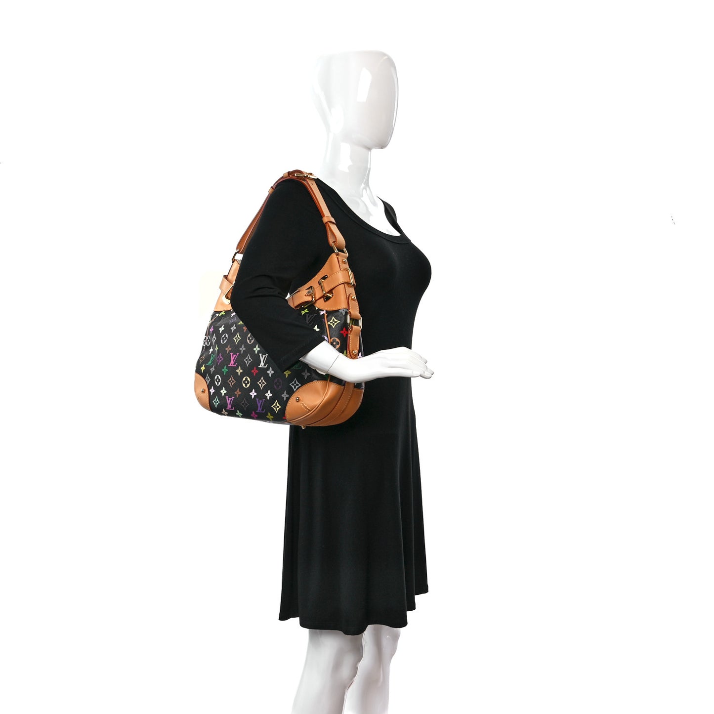 Monogram Multicolor Greta Black