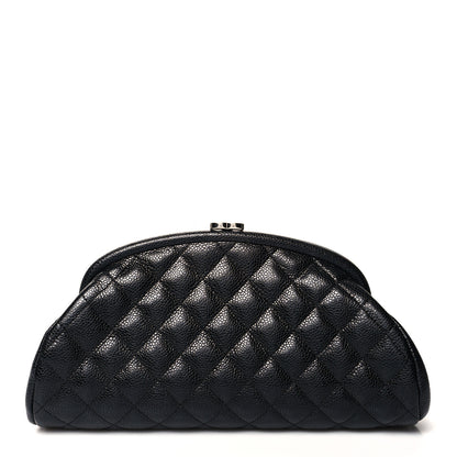 Chanel Caviar Quilted Timeless Clutch Black 1 of 11
