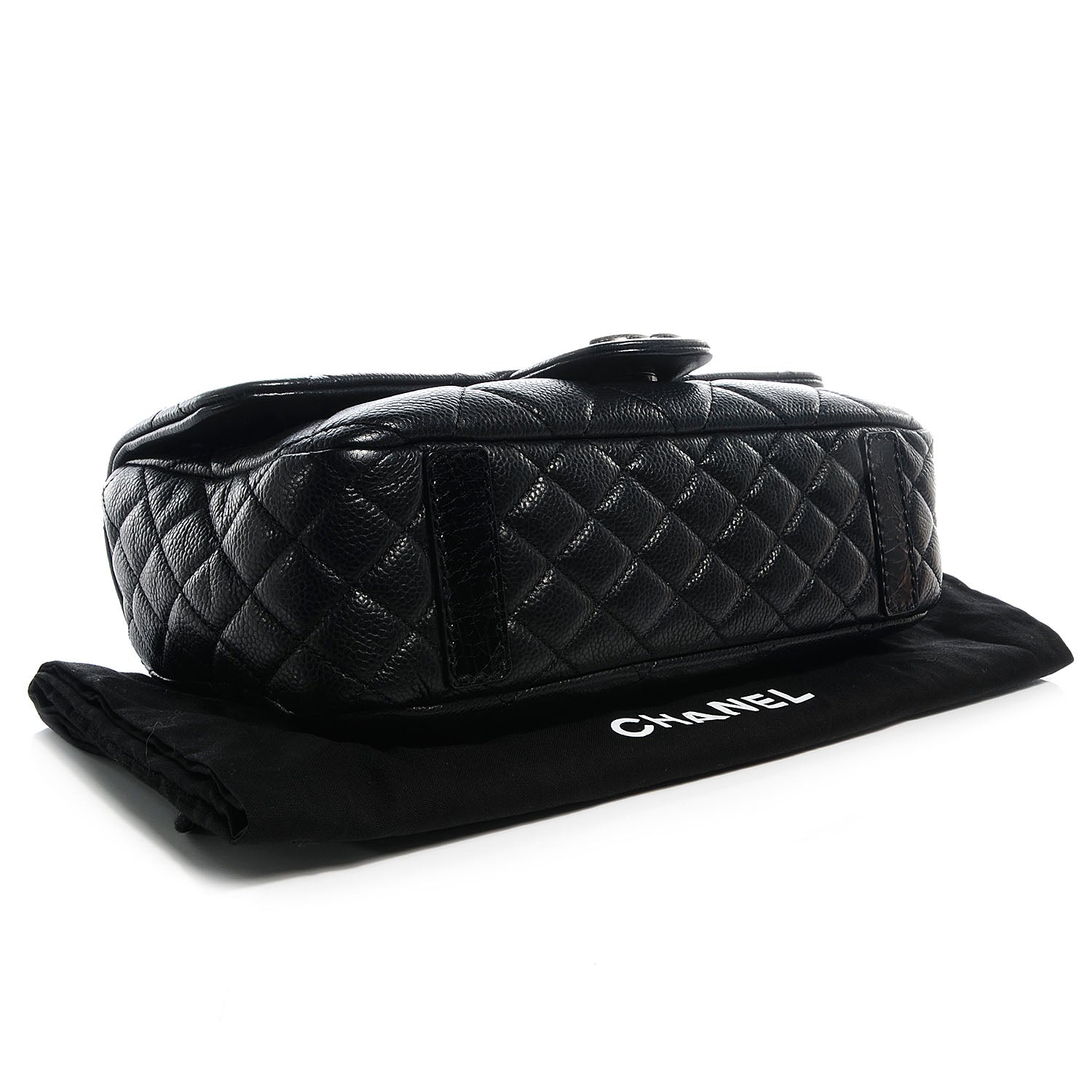 Chanel Caviar Quilted Coco Casual Flap Black 4 of 7