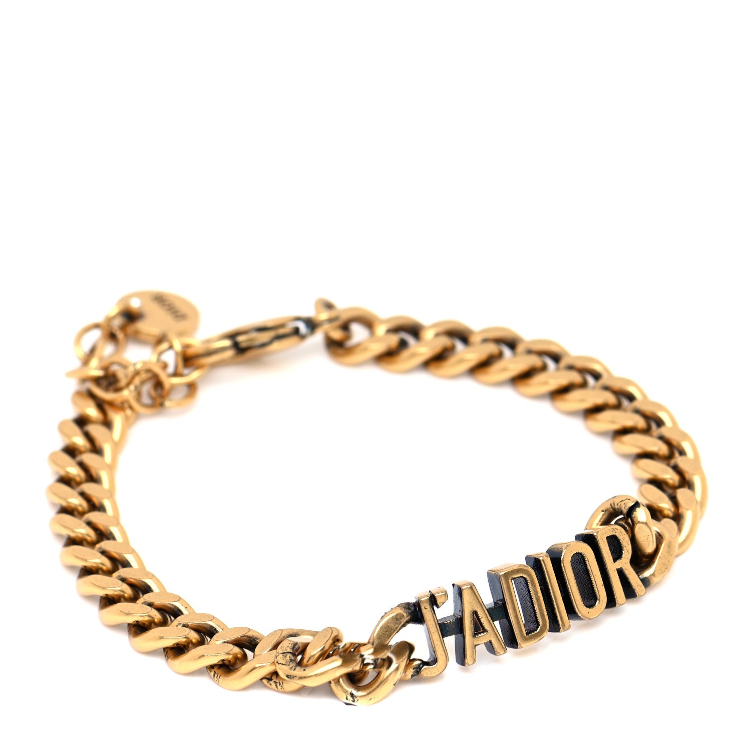 Christian Dior Metal J'Adior Chain Bracelet Gold 1 of 6