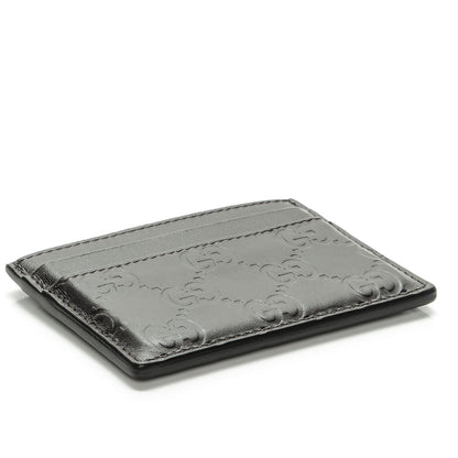 Gucci Guccissima Card Holder Dark Brown 4 of 8