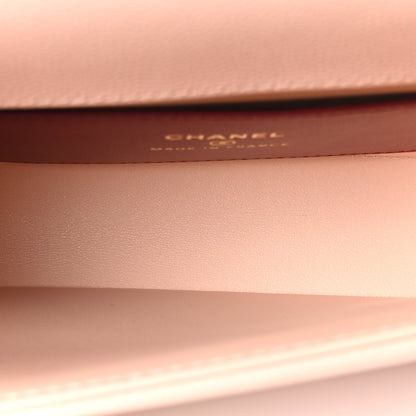 Chanel Shiny Caviar Mini Preppy Coco Shoulder Bag Light Pink 4 of 9