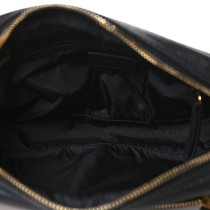 Versace Grained Calfskin Medusa Belt Bag Black 4 of 7