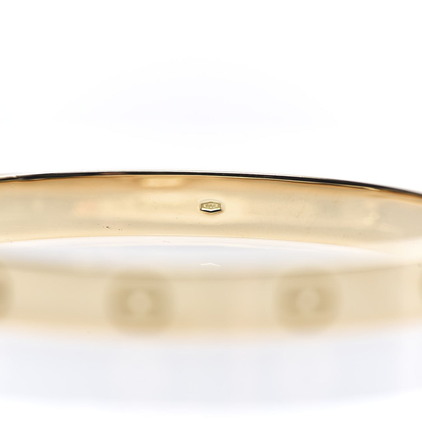 18K Yellow Gold LOVE Bracelet 16