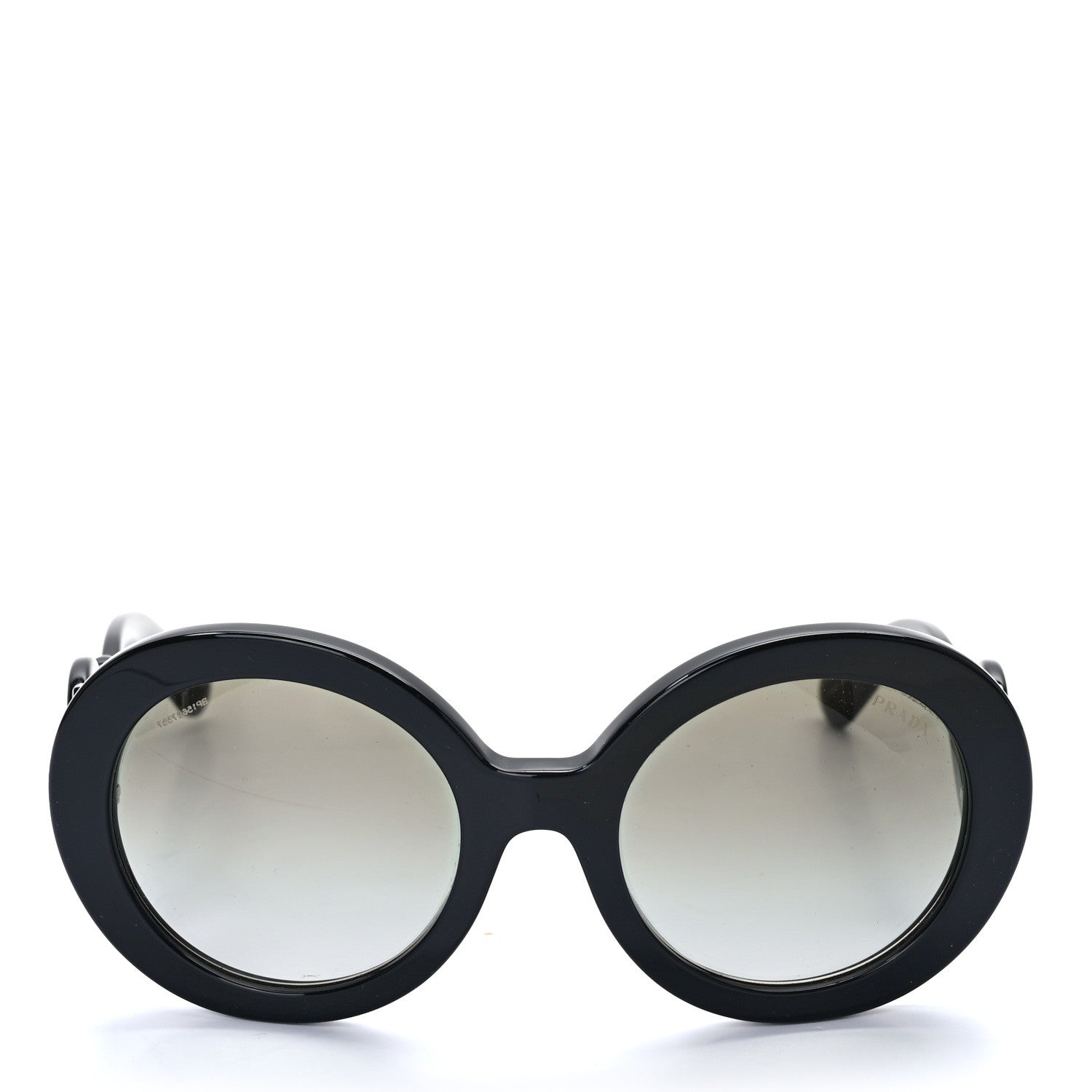 Prada Acetate Baroque Sunglasses SPR 27N Black 2 of 7