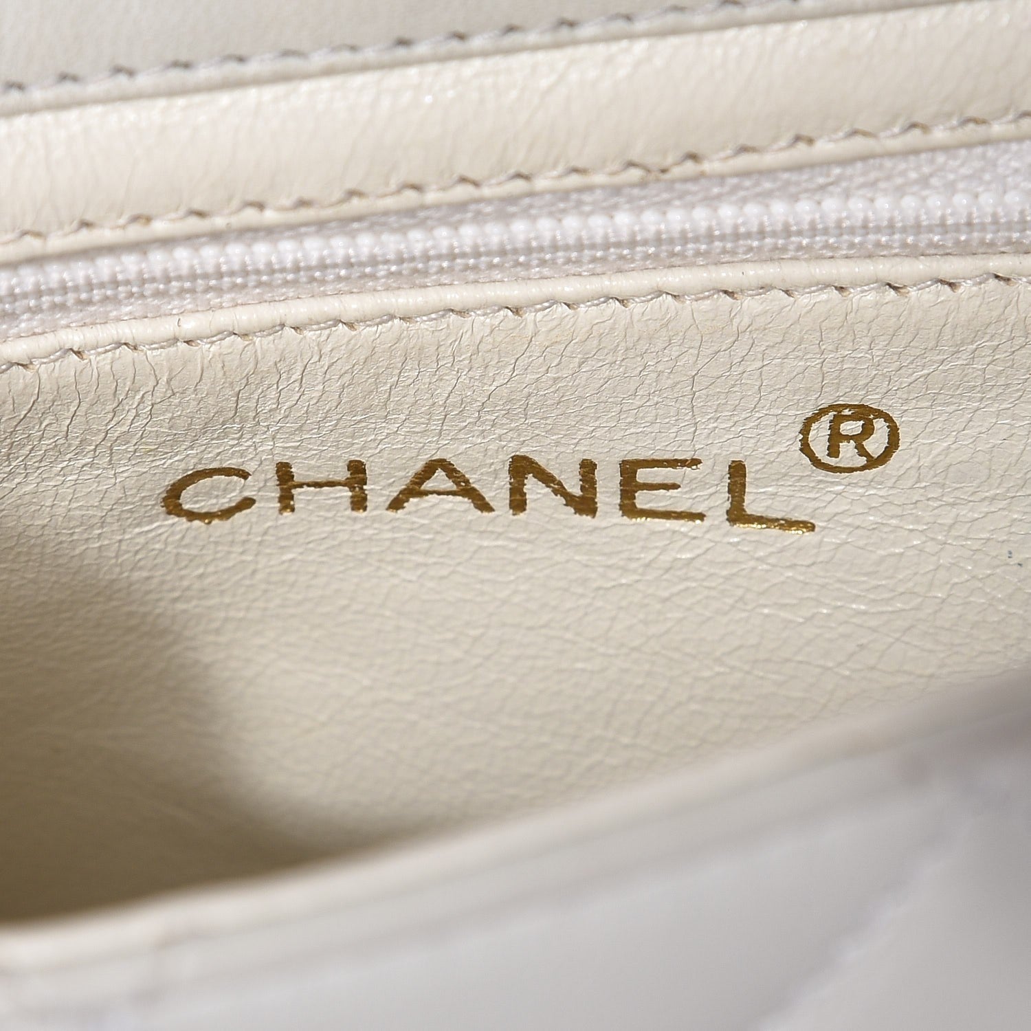 Chanel Lambskin Quilted Flap Waist Belt Bag White 6 of 20