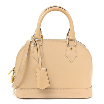 Louis Vuitton Vernis Alma BB Dune 1 of 11