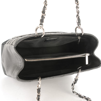 Chanel Caviar Quilted Grand Shopping Tote GST Black 5 of 7