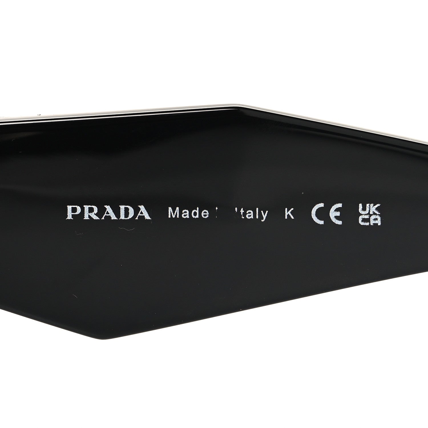 Prada Acetate Symbole Sunglasses SPR 17W Black 5 of 7