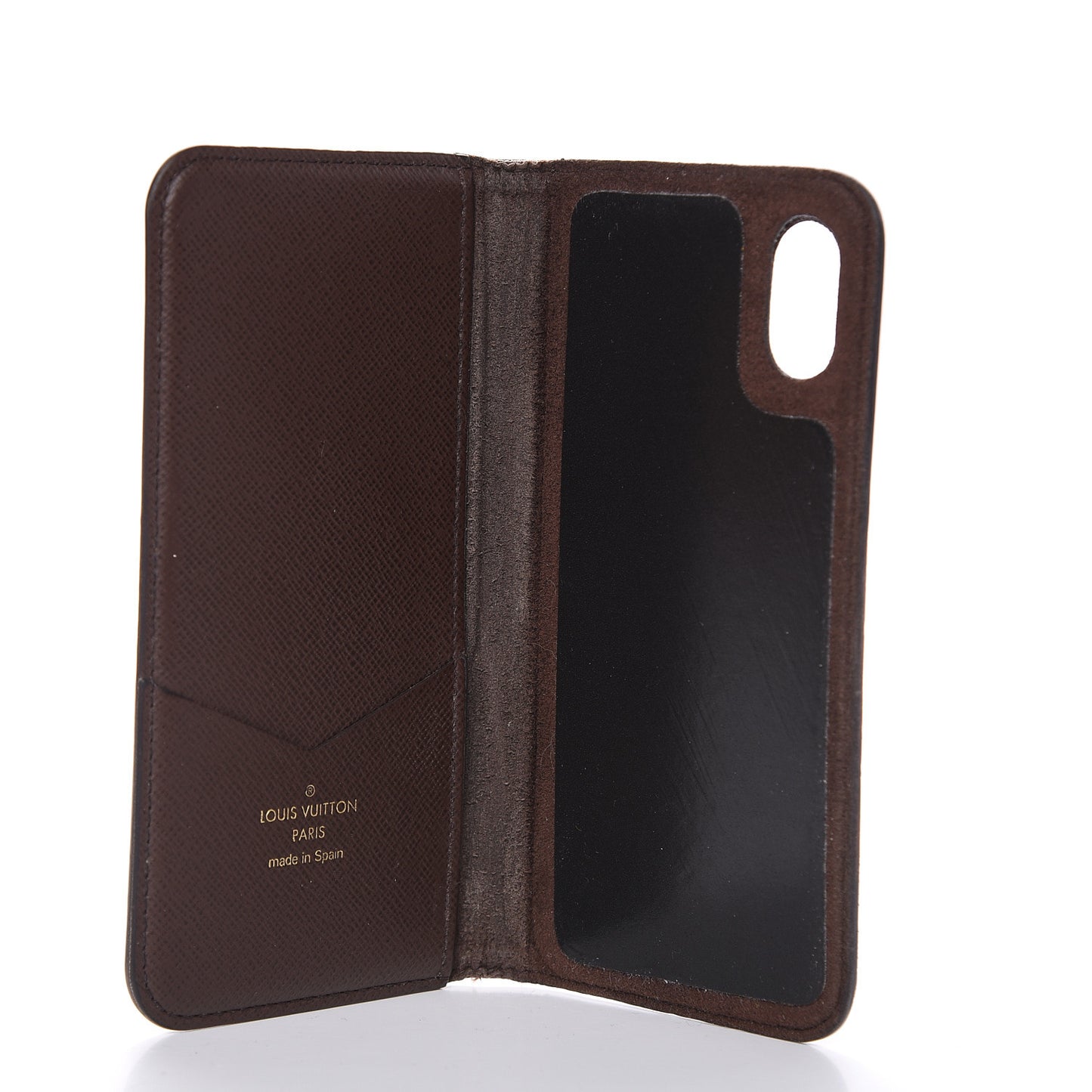 Monogram iPhone X Folio Case