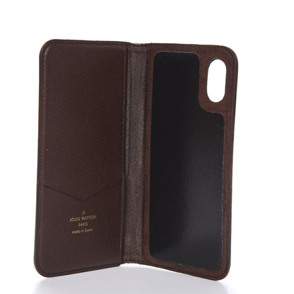 Louis Vuitton Monogram iPhone X Folio Case 5 of 8