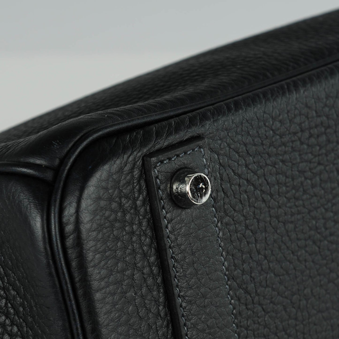 Togo Horseshoe Birkin 40 Indigo Iris