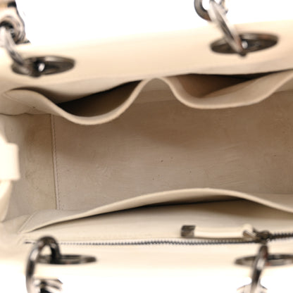 Christian Dior Calfskin Cannage Small The Lady 95.22 Ivory 5 of 12