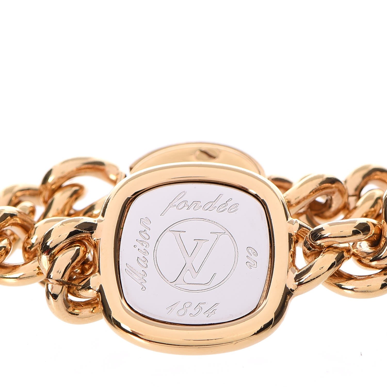 Louis Vuitton Chain ID Bracelet Gold 5 of 7