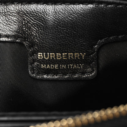 Burberry Quilted Lambskin Lola Twin Pouch Black 5 of 5