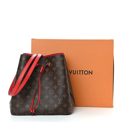 Louis Vuitton Monogram Neonoe MM Coquelicot 9 of 9